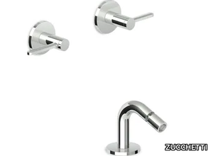 ISY22 ZIS3751 - 3 hole bidet tap without waste with flow limiter _ ZUCCHETTI