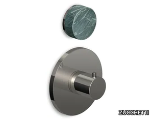 ISY22 ZIS6646.C50 - Thermostatic 2 hole Green marble Aver shower mixer with diverter _ ZUCCHETTI