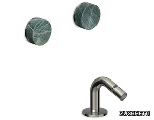 ISY22 ZIS6751.C50 - 3 hole Green marble Aver bidet tap with flow limiter without waste _ ZUCCHETTI