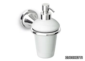 AGORÀ ZAD415 - Wall-mounted ceramic Bathroom soap dispenser _ ZUCCHETTI