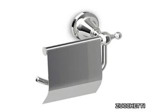 AGORÀ ZAD431 - Toilet roll holder with cover _ ZUCCHETTI