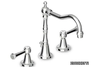 AGORÀ ZAL405 - 3 hole countertop washbasin tap with individual rosettes _ ZUCCHETTI