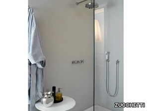 AGORÀ - Shower tap with hand shower with overhead shower _ ZUCCHETTI