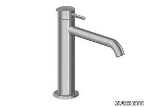 HELM ZHE688 - Countertop single handle stainless steel washbasin mixer with aerator _ ZUCCHETTI