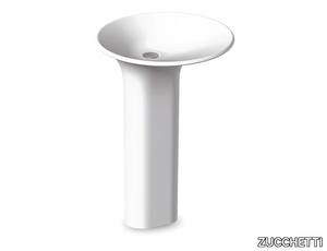 FARAWAY ROUND - Round freestanding Cristalplant® washbasin _ ZUCCHETTI