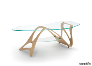 ARABESCO CM - Crystal coffee table for living room _ Zanotta