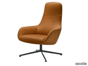 KENT 896 - Swivel armchair with removable cover _ Zanotta