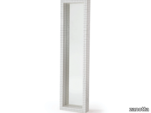 QUADERNA 476 - Freestanding rectangular framed mirror _ Zanotta