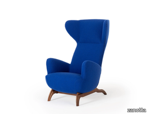 ARDEA CM 882 - Bergere armchair upholstered in fabric or leather _ Zanotta