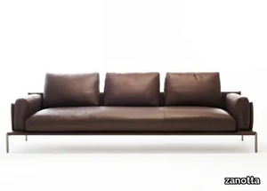 NOAH - 3 seater leather sofa _ Zanotta