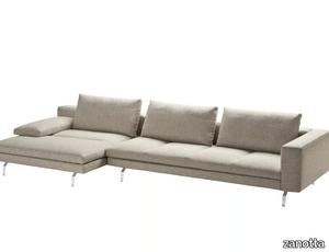 BRUCE - Sectional sofa with removable cover _ Zanotta