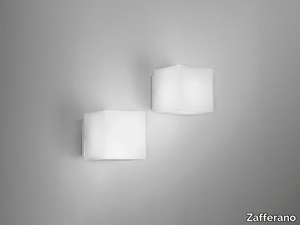 DADO - Opal glass wall lamp / ceiling lamp _ Zafferano