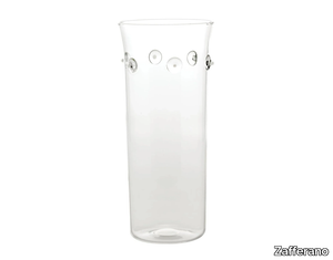 PATÈA - Handmade Borosilicate glass vase _ Zafferano
