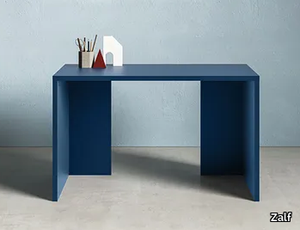 GAMBA ELLE - Melamine-faced chipboard secretary desk _ Zalf