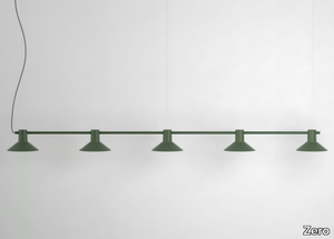 COMPOSE RAILS LINEAR - LED die cast aluminium pendant lamp _ Zero