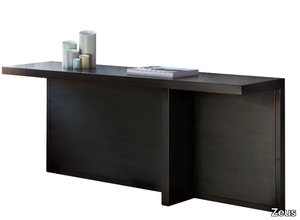 ATRIUM - Rectangular plate console table _ Zeus