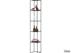 SLIM IRONY COLUMN - Painted metal shelving unit _ Zeus