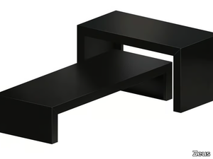 SMALL IRONY - Rectangular plate coffee table _ Zeus