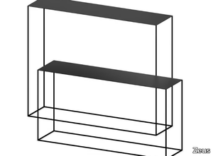 SLIM IRONY - Rectangular painted metal console table _ Zeus