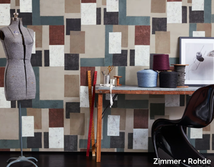 MATRIX - Washable nonwoven wallpaper _ Zimmer + Rohde