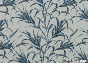 SANIBEL - Printed linen fabric with floral pattern _ Zimmer + Rohde