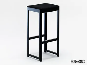 SELERI - High upholstered stool _ Zilio A&C