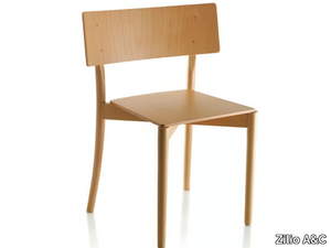 ARC - Stackable beech chair _ Zilio A&C