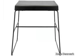 A-COLLECTION - Rectangular powder coated steel table _ Zone Denmark