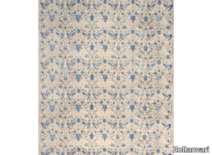 CELADON IN SKY BLUE & CREAM 1 - Patterned rectangular wool rug _ Zollanvari