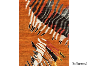 KYOTO ART DECO 1 - Rectangular wool rug _ Zollanvari