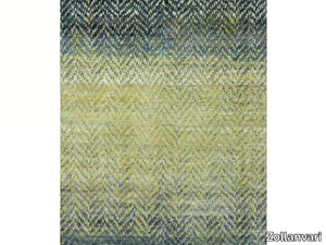 HERRINGBONE TWEED 2 - Rectangular patterned silk rug _ Zollanvari