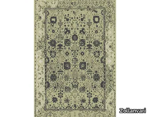 JEZIORAK IN PISTACHIO GREEN - Rectangular patterned wool rug _ Zollanvari