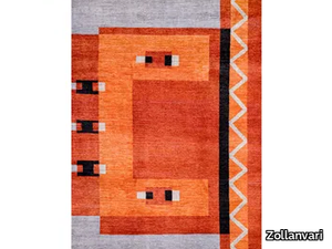 HERITAGE 3B - Rectangular wool rug with geometric shapes _ Zollanvari