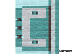 HERITAGE 4 - Rectangular wool rug with geometric shapes _ Zollanvari