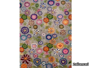 IKEBANA KYOTO 2 - Rectangular wool rug with floral pattern _ Zollanvari