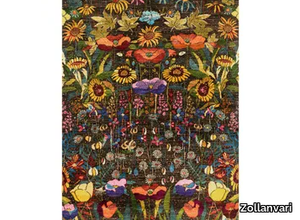 GARDEN OF EDEN 1 - Rectangular wool rug with floral pattern _ Zollanvari