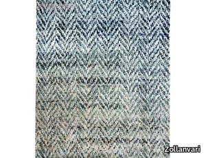 HERRINGBONE TWEED 4 - Patterned rectangular silk rug _ Zollanvari