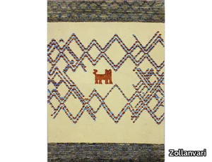 TRIBAL FIELDS 4 - Rectangular wool rug _ Zollanvari