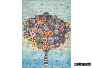 Tree of Hope & Joy - Rectangular wool rug _ Zollanvari