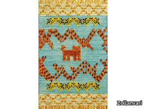 TRIBAL FIELDS 1 - Rectangular wool rug _ Zollanvari