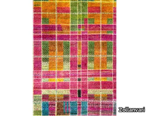 TARTAN 2 - Check rectangular silk rug _ Zollanvari