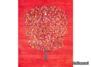 ABSTRACT TREE OF LIFE 7 - Rectangular wool rug _ Zollanvari