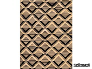 ART DECO DIAMONDS - Rectangular wool rug _ Zollanvari