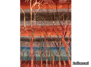 AUTUMNAL WOODLAND 1 - Rectangular wool rug _ Zollanvari