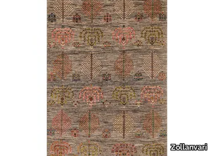 BAROCCO PERSIANO - Patterned rectangular wool and silk rug _ Zollanvari