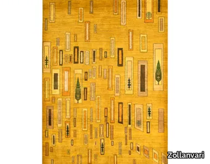 SYMBOLIST MULTIFACETED VISTA - Rectangular wool rug _ Zollanvari