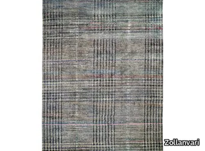 PRINCE OF WALES - Rectangular striped silk rug _ Zollanvari