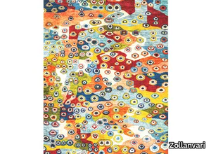 POPPIES - Patterned rectangular wool rug _ Zollanvari