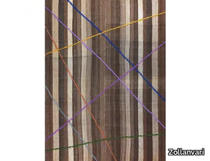 CAPRINO 3 - Rectangular striped wool rug _ Zollanvari