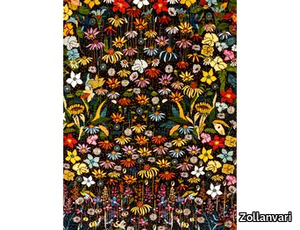 GARDEN OF EDEN 6 - Rectangular wool rug with floral pattern _ Zollanvari